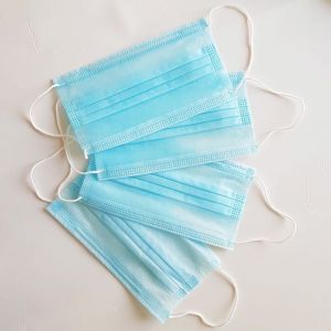 Buy cheap Fluid Resistant Disposable Non Woven Face Mask Hypoallergenic Skin Friendly from wholesalers