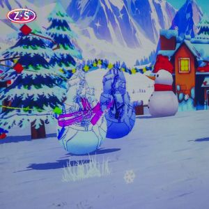 3D Visualization AR Interactive Games 3800lm Portable Interactive Painting Wall