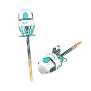 Retractable Blade Tip Laparoscopic Disposable Bladed Trocar with Sheath