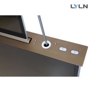 Buy cheap CE Approved Retractable Monitor & 2 Bosch Microphones For chairman seat in conference system from wholesalers