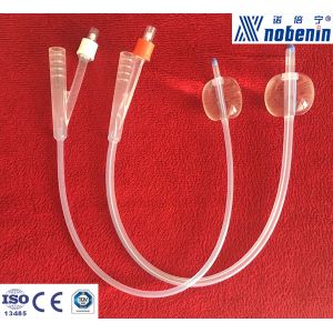 Buy cheap Single Balloon Silicone Foley Catheter Two Way With Hard Plastic Valve from wholesalers