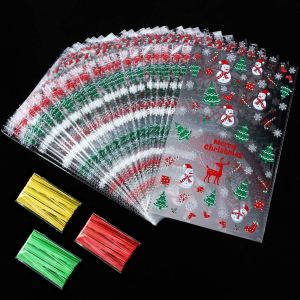 Buy cheap Christmas Decoration Cello Bags 6x10 inch for Treat Candy Cookie Party Favor Bag from wholesalers