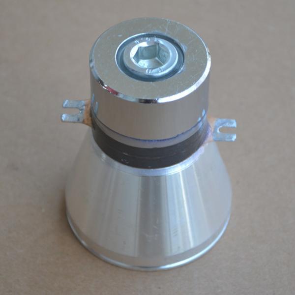Quality Small Metal Parts Ultrasonic Piezoceramic Transducer 28K 60W High Efficiency for sale