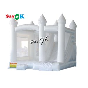 Buy cheap 5x4m 16.5x13ft Inflatable Bounce House Slide With Ball Pit from wholesalers