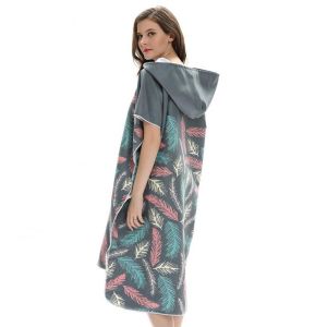 Buy cheap Quick Dry Lightweight Microfiber Poncho Towel Customized Microfiber Changing Poncho from wholesalers