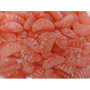 Buy cheap 3g 13g Orange Segment Shape Starch Sweet Gummy Candy from wholesalers