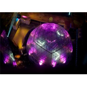 Buy cheap Durable Party Mini Geo Dome Tent With Rainproof Fabric Sidewall from wholesalers