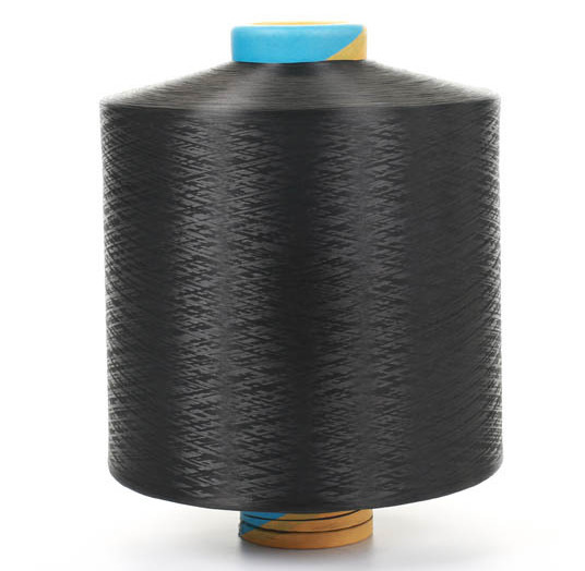 Buy cheap 150D/48F DTY Polyester Yarn Raw White , Black NIM AA from wholesalers