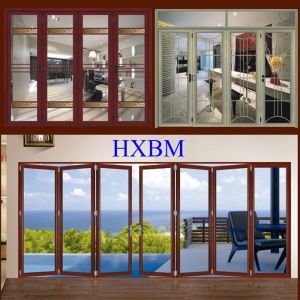 Buy cheap Water Resistant Aluminium Doors With Wooden Finish With Wide Openings from wholesalers