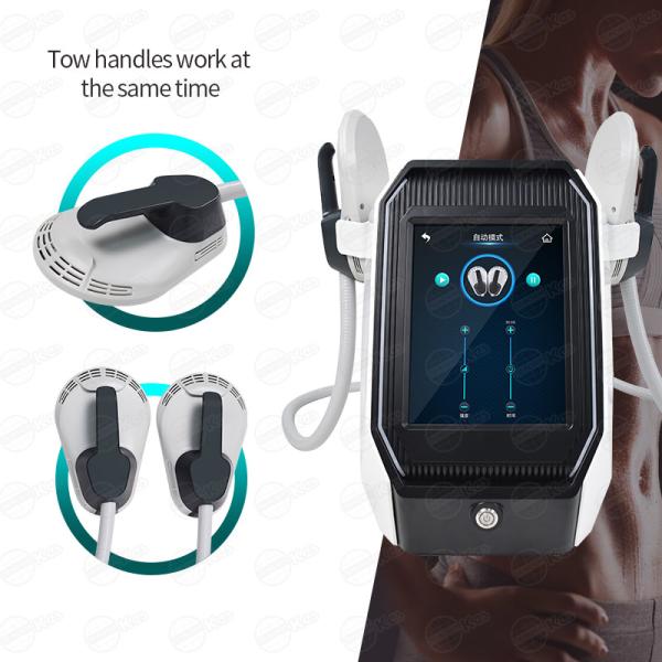 Buy cheap Rf Ems Body Sculpting Machine With Two Handles from wholesalers