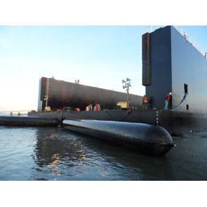 Buy cheap Air lifting buoyancy salvage and refloatation rubber airbag for dock construction from wholesalers