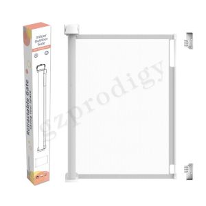 Buy cheap Roll Up Removable Retractable Mesh Dog Gate , Extendable Pet Mesh Guard Gate from wholesalers