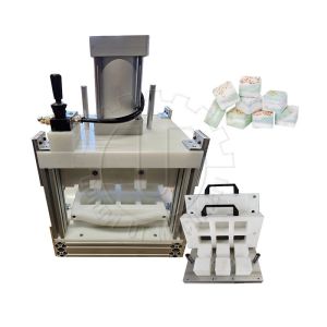Buy cheap Mini Pneumatic 2 Press Fizzy Bath Bomb Machine Handmade Easy to Operate about 20kg from wholesalers
