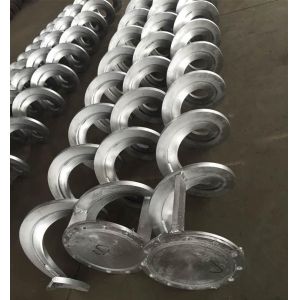 ISO Approved Auger Blade Sectional Screw Flight For Material Transmission