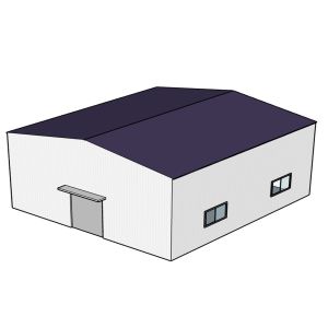 Bolt Connection Peb Structure Industrial Warehouse Steel Structure With