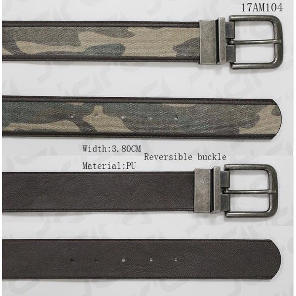 Two Sides Use Polyester Webbing Belt With Military Webbing Tape & Reversible