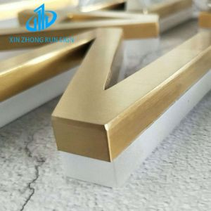 Storefront Business 3D acrylic Led Logo Letter Signs Illuminated Channel Letters