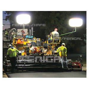 Pavement lighting balloon for highway construction vehicle mount LED600w