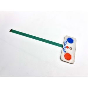 Customizable Surface Mount Backlit Light Switch For Hairfoil Device