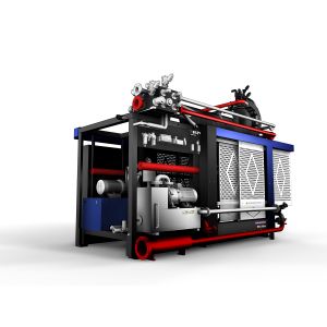 EPS automatic shape molding machine with vacuum