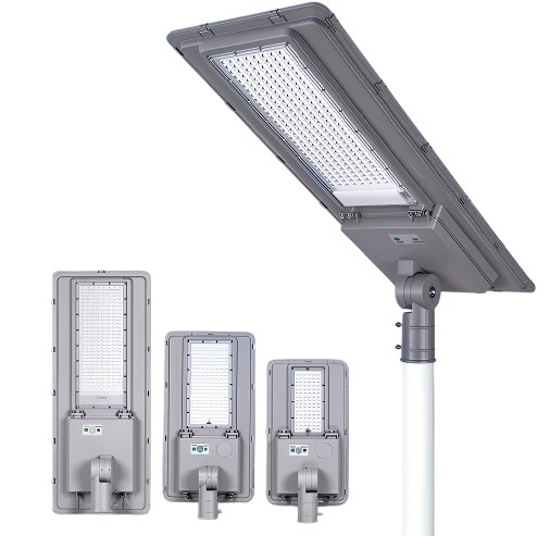 Buy cheap All In One Solar Street Light with Adjustable Lamp Arm Die-Casting Aluminum and LiFePO4 Battery from wholesalers