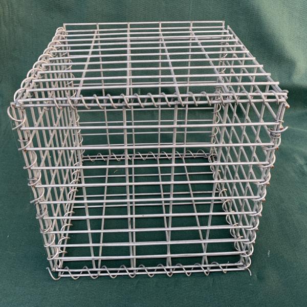 Buy cheap 5mm Custom 10x10cm Welded Mesh Gabion Cage Hot Dip Galvanized from wholesalers