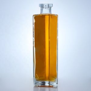 Buy cheap Collar Material Glass Empty 750ml Glass Wine Bottle with Cork Top Finish product