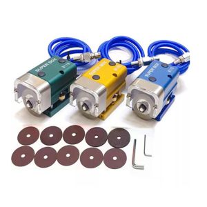 Buy cheap Pneumatic Angle Die Cutting Machine Nick Grinding Adjustable 220V from wholesalers