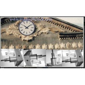 Buy cheap movement motor mechanism for big clocks 60cm 100cm 120cm 150cm diameters with two hand from wholesalers