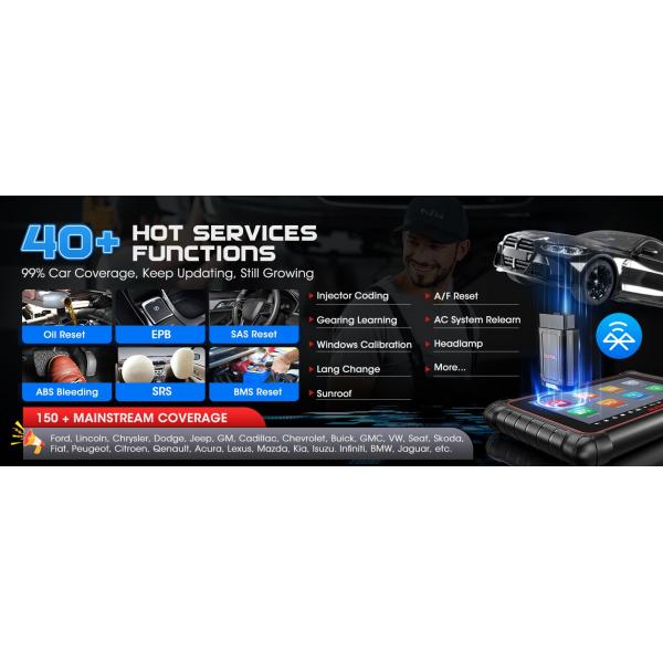 MK900BT 40+ Popular Maintenance Services