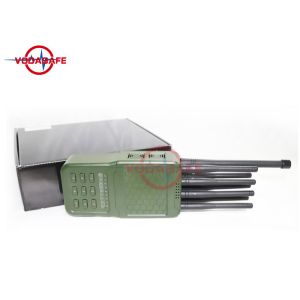 20m Coverage Portable Cell Phone Jammer Wifi 2.4G 5.8G Sweep Jamming Type