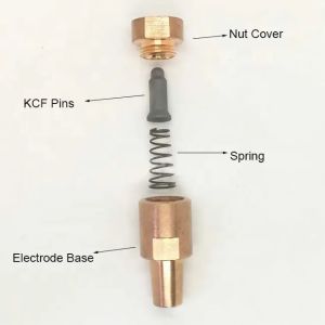 Buy cheap M8 KCF Guide Pins And Sleeves With Nut And Bolt Electrodes from wholesalers