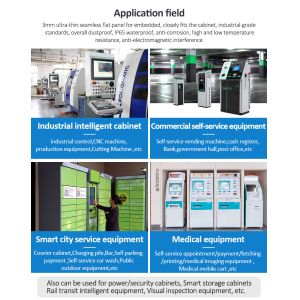 23.6 Inch Industrial Fanless Panel PC with J1900 I3 I5 I7 CPU