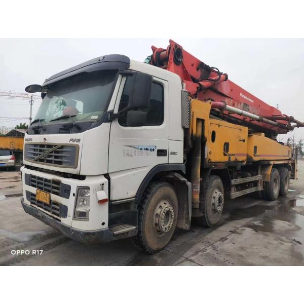 Used Putzmeister Concrete Pump 42m on Volvo Original Structure Cylinder Type
