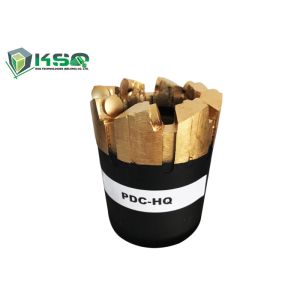 China Extremely Fast Penetration HQ Pdc Core Bit For Geotechnical Drilling on sale