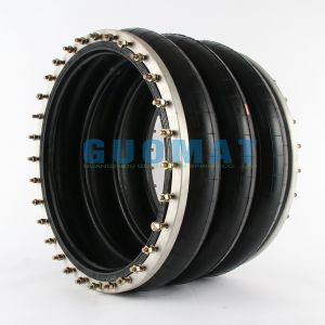 Buy cheap GUOMAT 3H630376 Industrial Tripled Convoluted Type Air Spring with Flange Ring from wholesalers