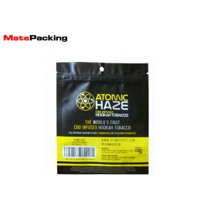 Buy cheap Moisture Proof Zippered Tobacco Pouch , Custom Tobacco Pouch With Hole Handle from wholesalers