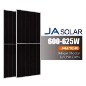 Buy cheap 600W-625W PERC N-Type Bifacial Double Glass Mono JAM78D40 Solar Panels with Materials from wholesalers