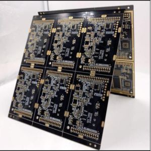Buy cheap 1-3oz Copper Double Sided PCB Printed Circuit Board With Black Oil Customization from wholesalers