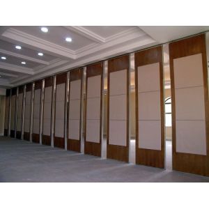 Buy cheap Hanging System Operable Movable Partition Walls MDF + Aluminum Material from wholesalers