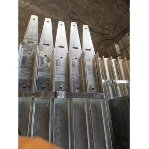Buy cheap 10mm Railway Sleeper Galvanised Bracket Customized For Fencing from wholesalers