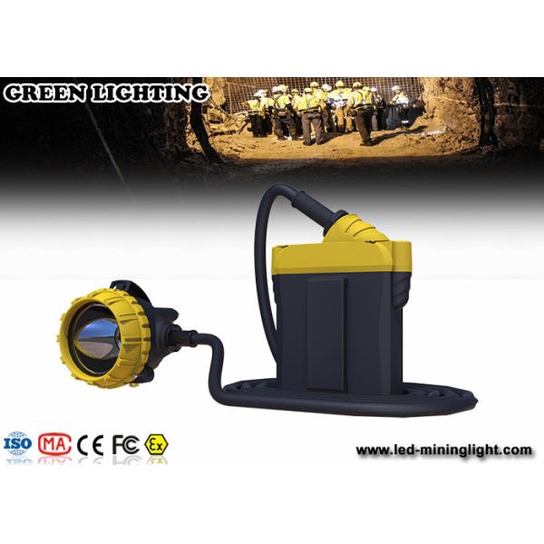 Buy cheap 25000lux Super Brightness Rechargeable Head Torch , Color Customized Longwire Mining Lamp from wholesalers