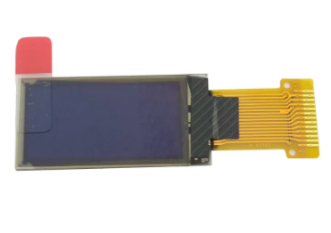 China Vertical 0.96 Inch OLED Screen 128x64 Dots SH1107 Display with 13PIN Soldering FPC on sale