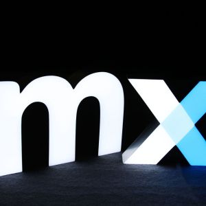 Buy cheap Led back light fillable letters acrylic letter beads from wholesalers