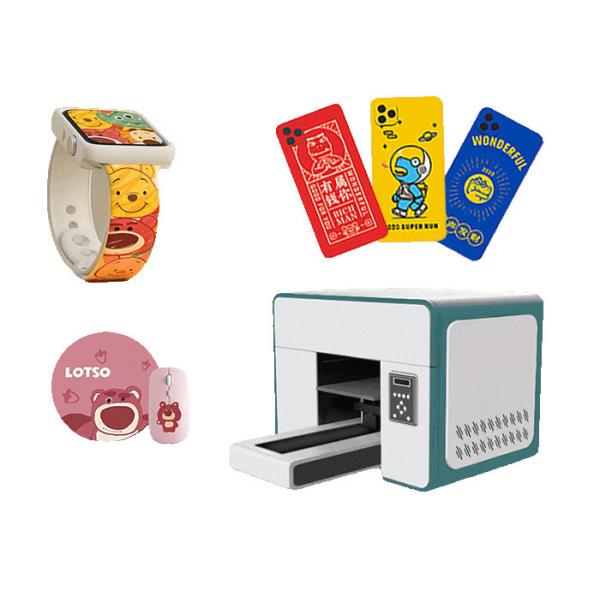 Multipurpose A3 UV Printer Mini Small Flatbed LED UV Printer For Mobile Phone