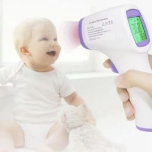 Buy cheap Body Mode Baby Forehead Thermometer With Three Color Backlight LCD Display from wholesalers