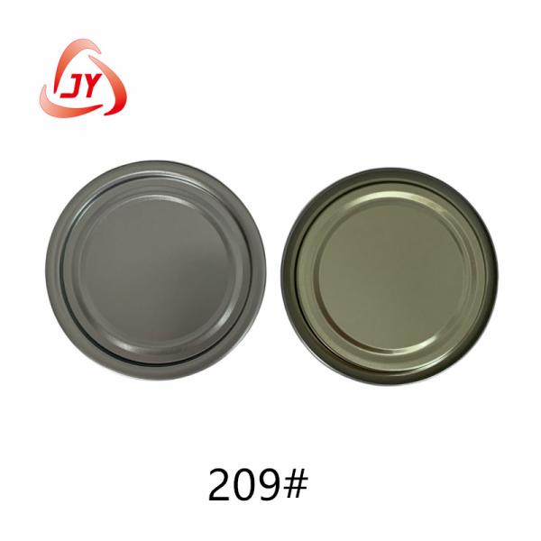 Quality 209#(62.3mm ) TFS Hard open End White and Plain Food Can lid.Food packaging for sale