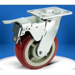 Buy cheap 5 inch heavy duty casters with brakes product