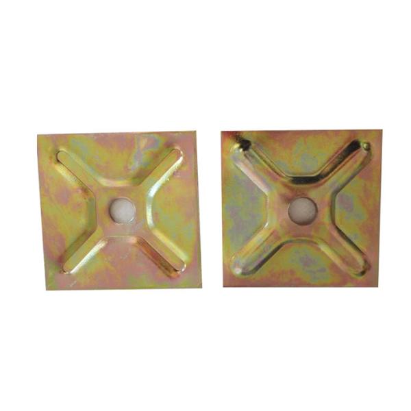 Buy cheap 120*120*5mm Galvanized Formwork Washer Plate Formwork Accessories Waler Plate from wholesalers
