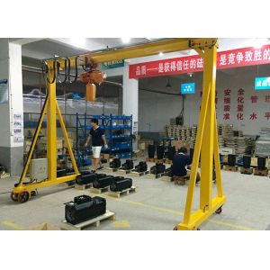 Buy cheap Moveable Height 10m 12T Workshop Gantry Crane from wholesalers